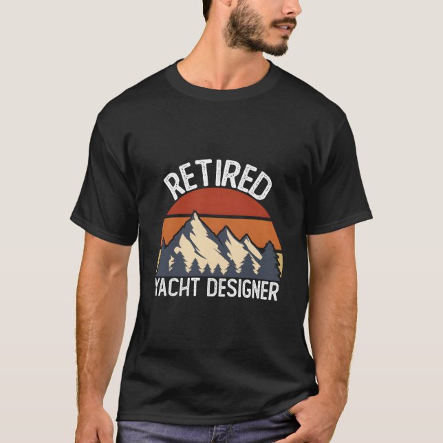 Retire For 2023 Retired Yacht Er T-Shirt (Vorderseite)
