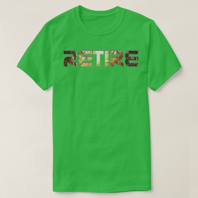RETIRE T-Shirt (Design vorne)