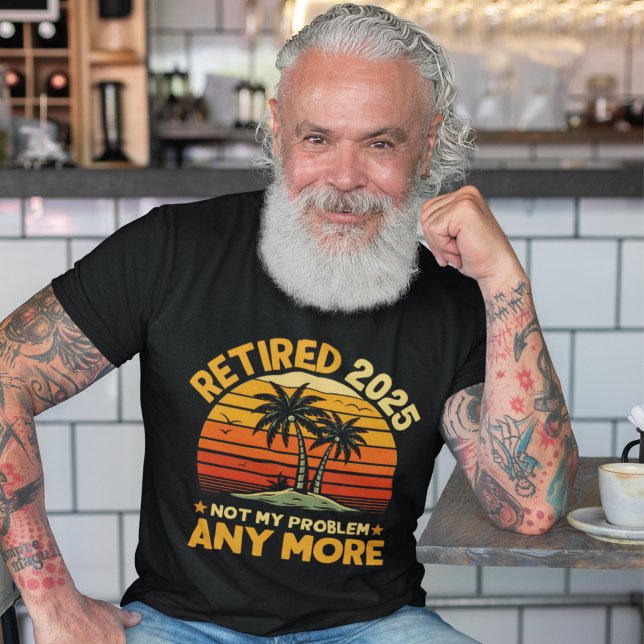 Retired 2025 Not My Problem any more - Fun Tri-Blend Shirt (Von Creator hochgeladen)