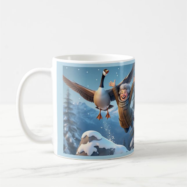 " RETIRED and HAPPY " Kaffeetasse (Links)