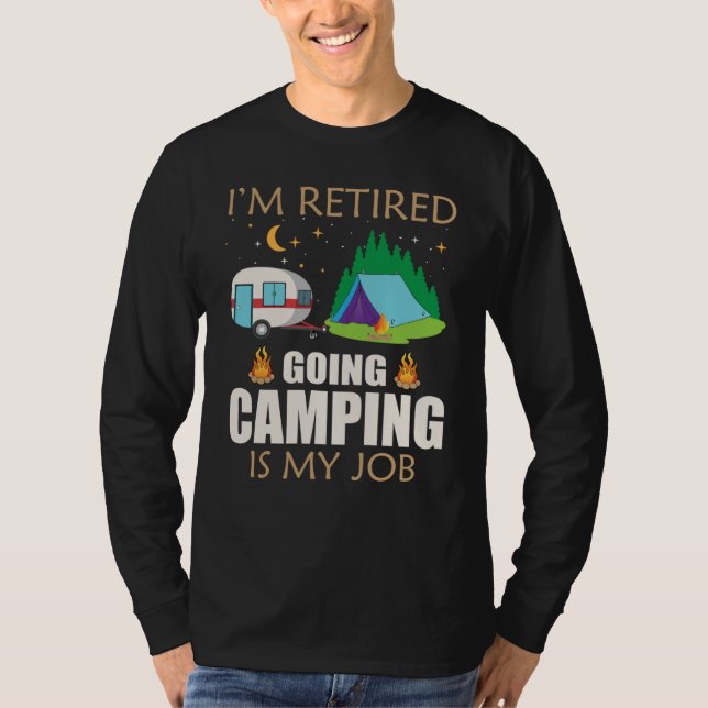 Retired Campers T-Shirt (Vorderseite)