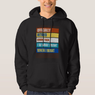 Retired Census Taker Retirement Retired Census Ta Hoodie
