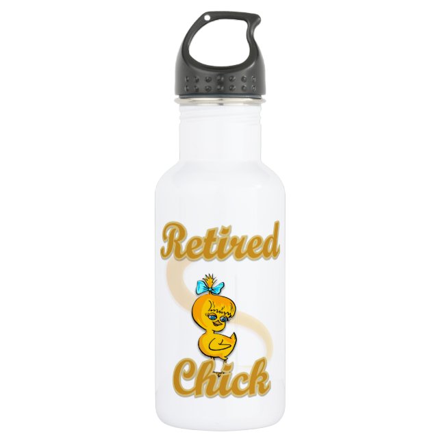 Retired Chick Trinkflasche (Vorderseite)