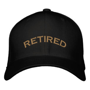 Retired Embroidered Cap Bestickte Baseballkappe