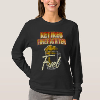 Retired Firefighter Beer Fireman Retirement T-Shirt