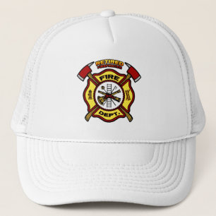 RETIRED FIREFIGHTER TRUCKERKAPPE