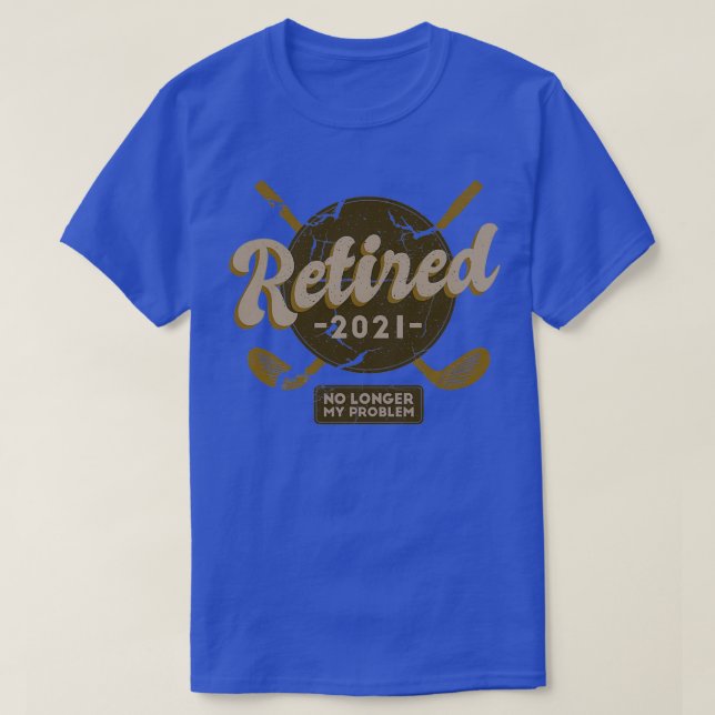 RETIRED GOLF T-Shirt (Design vorne)