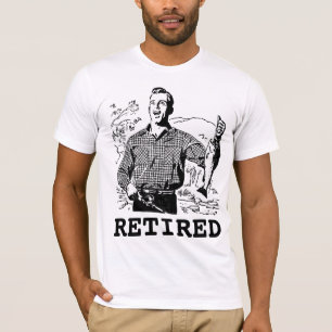 RETIRED RETIREMENT FISCHEREI T - Shirt