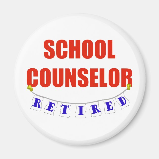 RETIRED SCHOOL COUNSELY MAGNET (Vorne)
