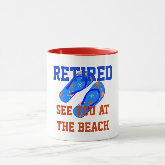 Retired - See You at the Beach Tasse (Zentrum)