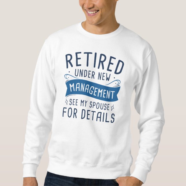 Retired Sweatshirt (Vorderseite)
