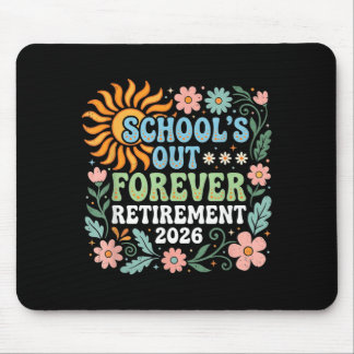 Retired Teacher 2026 Retired Life Teacher Mousepad