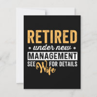 Retired under new management wife for details.