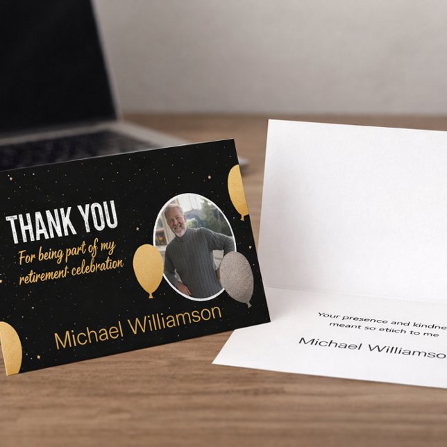 Retiree Appreciation Folded Dankeskarte (Von Creator hochgeladen)