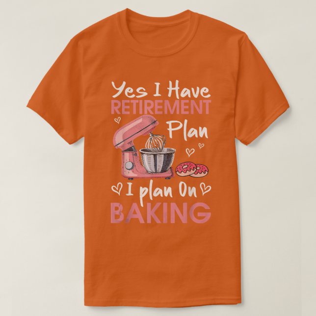 Retiree Bakin T-Shirt (Design vorne)