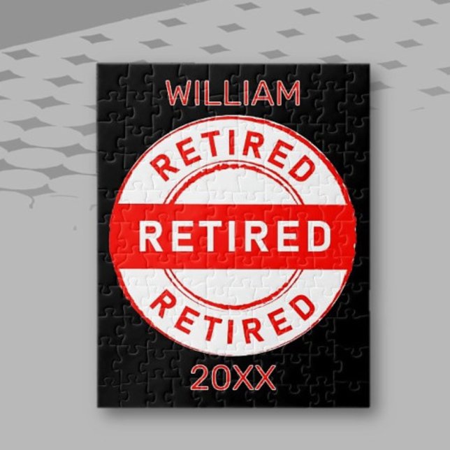Retiree Fun! Geschenk für den Eigenbedarf Puzzle (Von Creator hochgeladen)