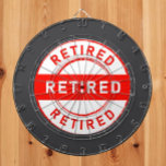 Retiree Fun! Rentenschenk Dartscheibe<br><div class="desc">Ein Geschenk,  das Stunden des Genusses während der neuen Phase des Lebens!</div>