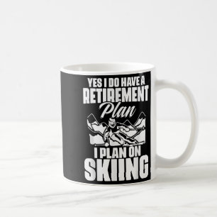 Retiree Funny Retirement Rental Pension Skiret Kaffeetasse