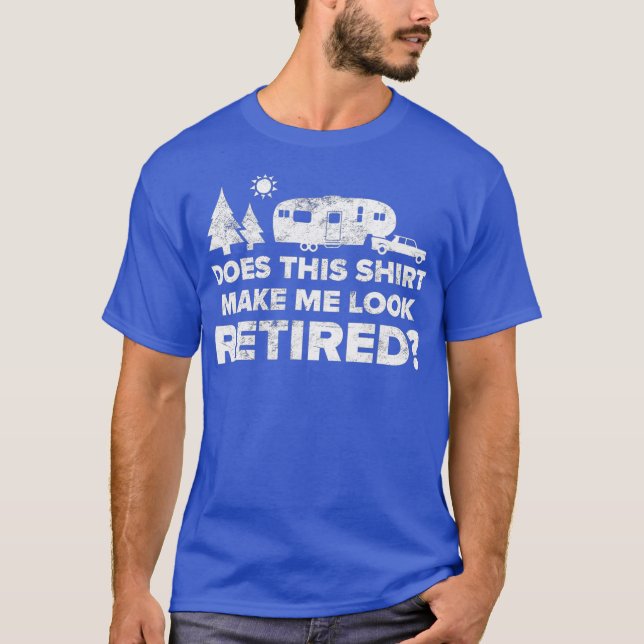Retiree-Geschenk für Camping--Shirt 5. Rad RV T-Shirt (Vorderseite)