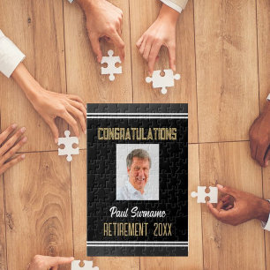 Retiree Geschenk! Puzzle bei der Foto-Rente