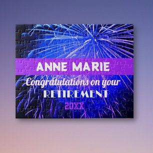 Retiree Geschenk! Puzzle für die individuelle Alte