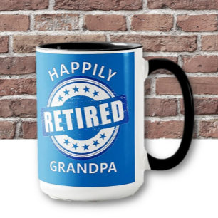 Retiree Geschenk! Remüde Grandpa-Geschenk-Tasse Tasse