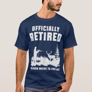 Retirement 2025 Retire Deer Hunting Retired Gifts  T-Shirt