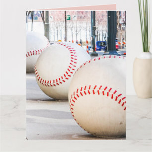 RETIREMENT CINCINNATI BASEBALL GREETCARD KARTE