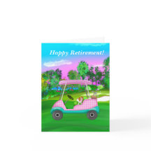 Retirement Golf Cavalier King Charles Spaniel