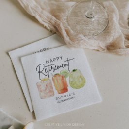 Retirement Party Serviette