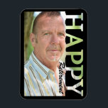 Retirement Photo Magnet | Personalized Retirement<br><div class="desc">Celebrate a lifetime of dedication with this Personalized Retirement Photo Magnet! Perfect for honoring a colleague, boss, teacher, or family member, this magnet is a thoughtful and lasting keepsake for the retiree to display at home, on the fridge, or at the office. Add a favorite photo and a custom message...</div>