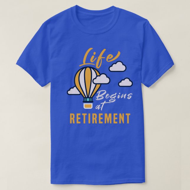 Retirement T-Shirt (Design vorne)