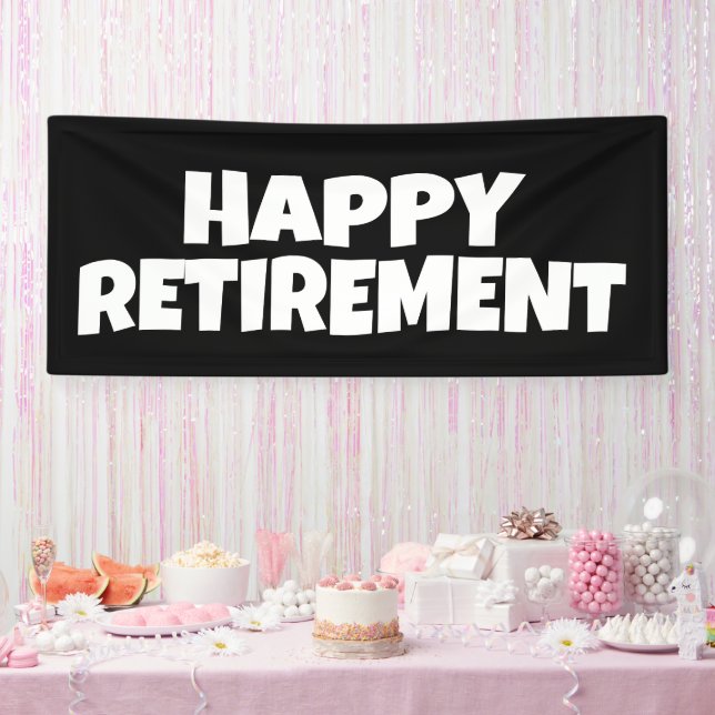 RETIRMENT PARTY BANNER (Party)
