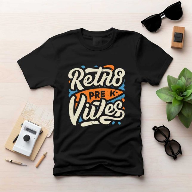Retns Pre Vibes Printed Modern Black Men Tshirt (Von Creator hochgeladen)