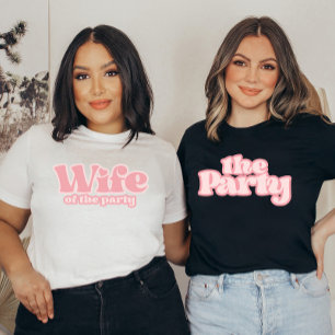 Reto Script Bachelorette-Ehefrau des Party-T - Shi T-Shirt