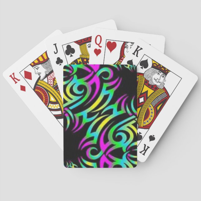 Reto Spark Spielkarten. Spielkarten (Rückseite)