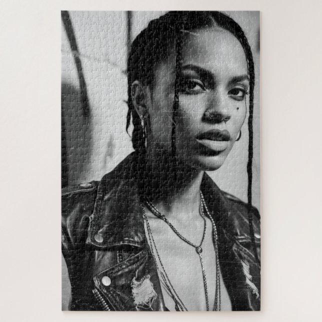 Retratos callejeros NY90 Puzzle (Vertikal)