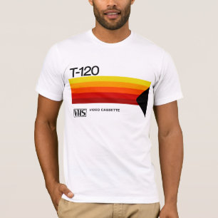 Retrhomage Series 80er T-120 VHS T-Shirt