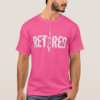 Retried Nursuite Design für ehemalige Krankenschwe T-Shirt