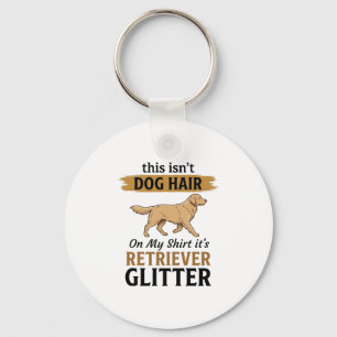 Retriever Glitter Lustiger Hunde Liebhaber Vintage Schlüsselanhänger