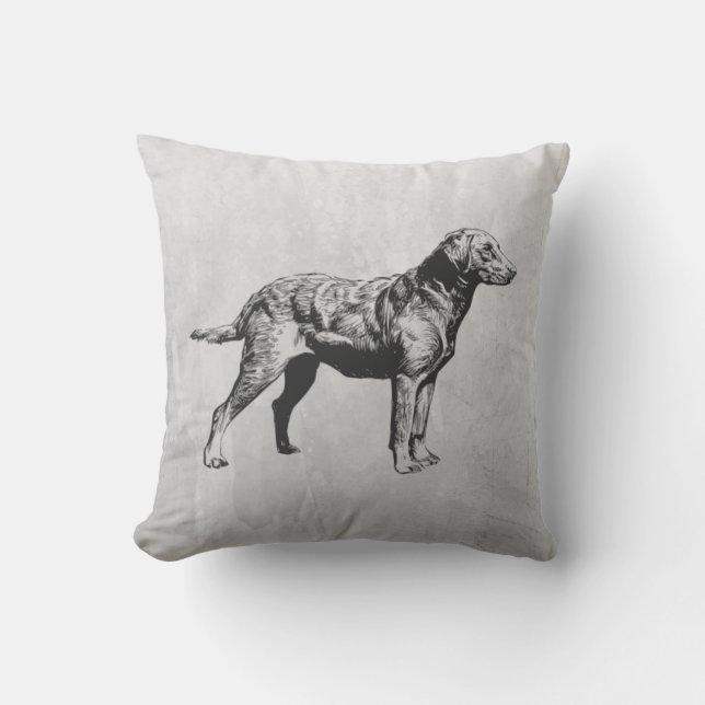 Retriever Kissen (Vorderseite)
