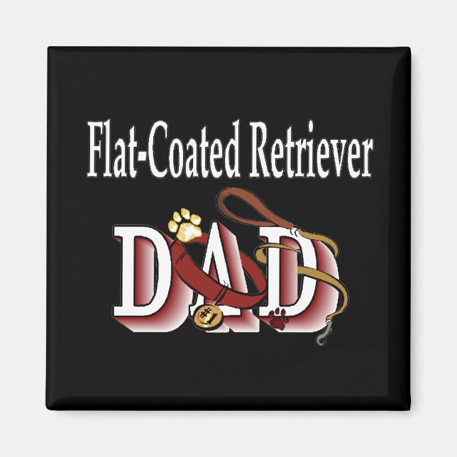 Retriever Papa Magnet (Vorne)