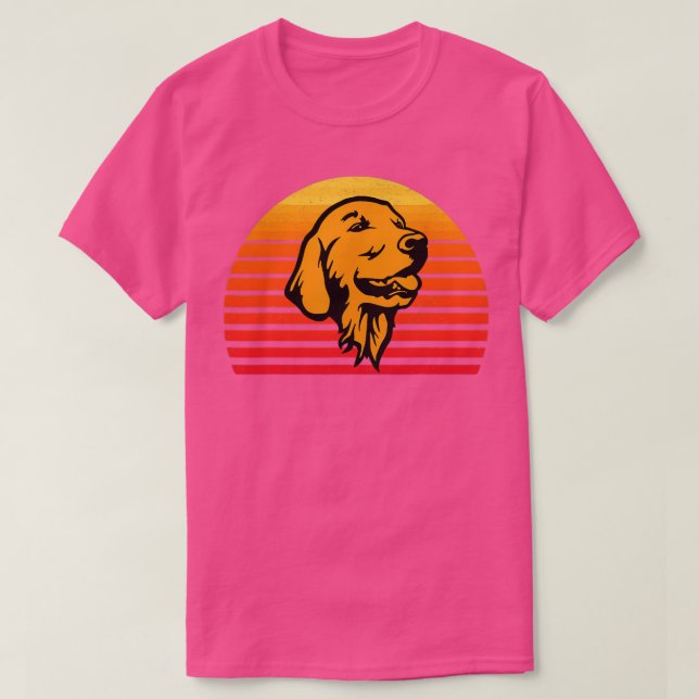 Retriever Retro Vintag1 T-Shirt (Design vorne)