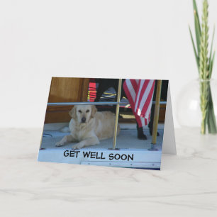 RETRIEVER SAGT GUT ZU KOMMEN KARTE