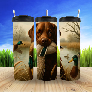Retriever's Proud Duck Retrieve Thermosbecher