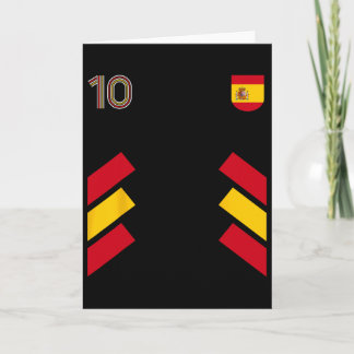 Retro10 Spanien Footbyll Spanien Fußball Spanien F Karte
