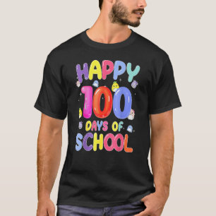 Retro 100. Schullehrer Kinder Kinderhapp T-Shirt