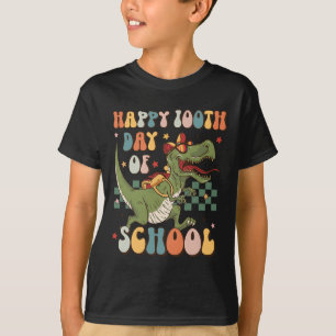 Retro 100. Schultag 100 Schultage Niedlich T-Shirt