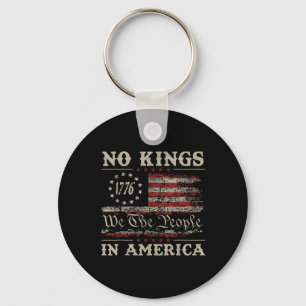 Retro 14. Juni Keine Könige In Amerika 1776 USA-Fl Schlüsselanhänger