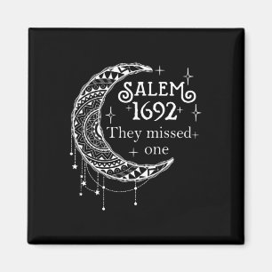 Retro 1692 sie vermissten eine Hexe Salem 1692 Hal Magnet